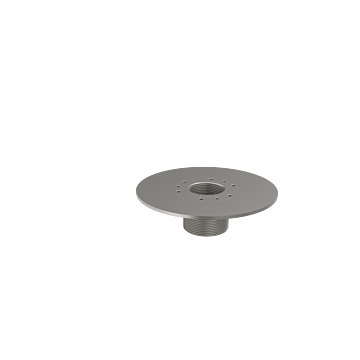 Bodeneinlauf Grundelement 2″ AG und 1½″ IG mit Streichflansch