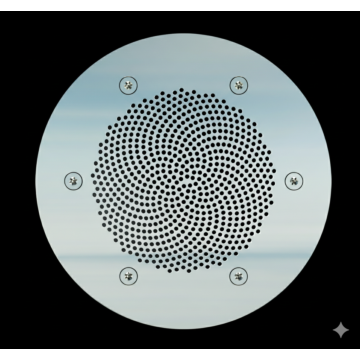 Revolution System 170 V4A Sichtblende, einteilig für Bodenablauf Fliesenbecken PURELINE