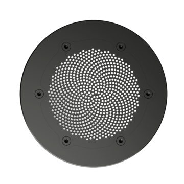Revolution System 170 V4A Sichtblende, zweiteilig für Bodenablauf BLACKLINE