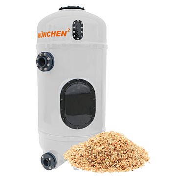 MÜNCHEN² Ø 800 - erforderliches Einschicht-Filtermaterial für Filterbehälter mit Düsenboden MÜNCHEN² Ø 800 - erforderliches Einschicht-Filtermaterial für Filterbehälter mit Düsenboden