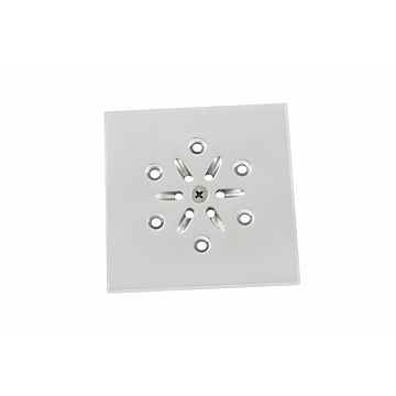 Blende Bodeneinlaufdüse eckig flanschbar 125 mm Blende Bodeneinlaufdüse eckig flanschbar 125 mm