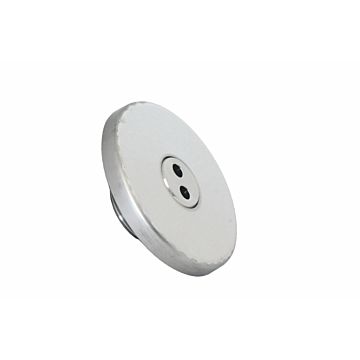 Einlaufdüse rund für Fliesen und Betonbecken mit 1½″ Gewinde, Kugel 2 x 7,9 mm