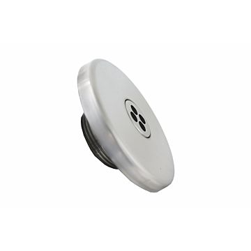 Einlaufdüse rund für Fliesen und Betonbecken mit 1½″ Gewinde, Kugel 4 x 7,9 mm