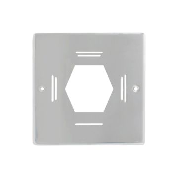 Blende CUBE Line für Unterwasserscheinwerfer Power LED für Betonbecken Blende CUBE Line für Unterwasserscheinwerfer Power LED für Betonbecken