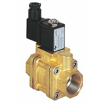 1/2" Magnetventil bis 90 °C, mit Stecker 1/2" Magnetventil bis 90 °C, mit Stecker