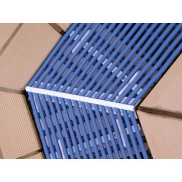 PVC-Rinnenrost 200mm Breite, rund PVC-Rinnenrost 200mm Breite, rund
