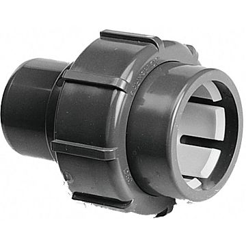 PVC-U-Übergangsverschraubung mit Innengewinde und O-Ring d63 PVC-U-Übergangsverschraubung mit Innengewinde und O-Ring d63