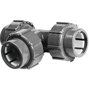 PVC-U-T-Stück 90°d63