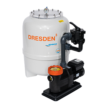DRESDEN³-Filteranlage mit 6-Wege-Ventil D 600 - Deluxe Plus 13 400V DRESDEN³-Filteranlage mit 6-Wege-Ventil D 600 - Deluxe Plus 13 400V