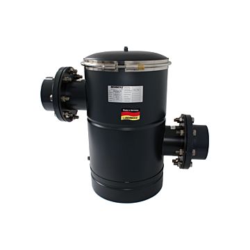 Edelstahl-Fasernfänger V4A (1.4571) mit Flanschanschluss Edelstahl-Fasernfänger V4A (1.4571) mit Flanschanschluss