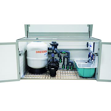 Technikbox Space silbergrau