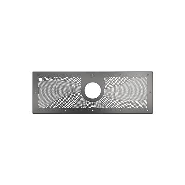 Blende BEHNCKE WideX1 für Folienbecken (mit Ausschnitt-Piezotaster, 1 Turbine) Blende BEHNCKE WideX1 für Folienbecken (mit Ausschnitt-Piezotaster, 1 Turbine)